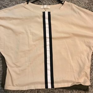 Cream Striped Shirt